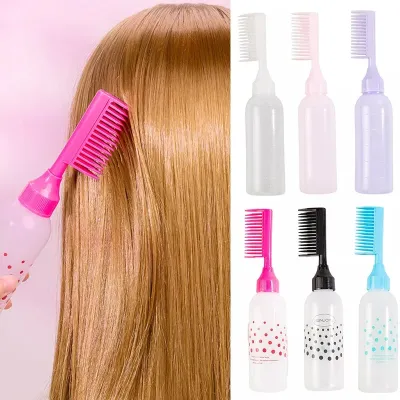 Refillable Hair Dye Applicator Bottles Plastic 